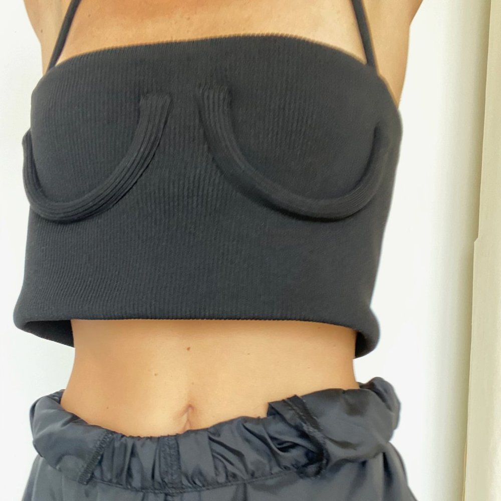 Orseund Iris Tube Tank with sexy underwire detailing